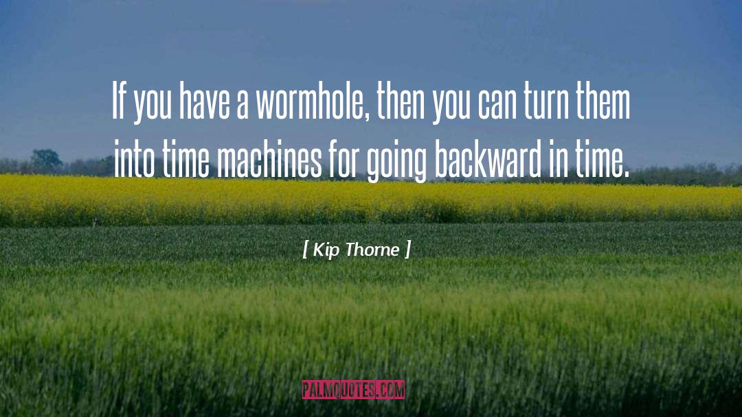 Going Backward quotes by Kip Thorne