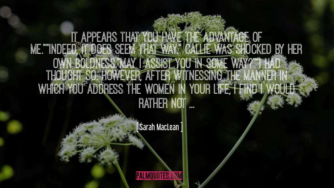Going Backwards In Life quotes by Sarah MacLean