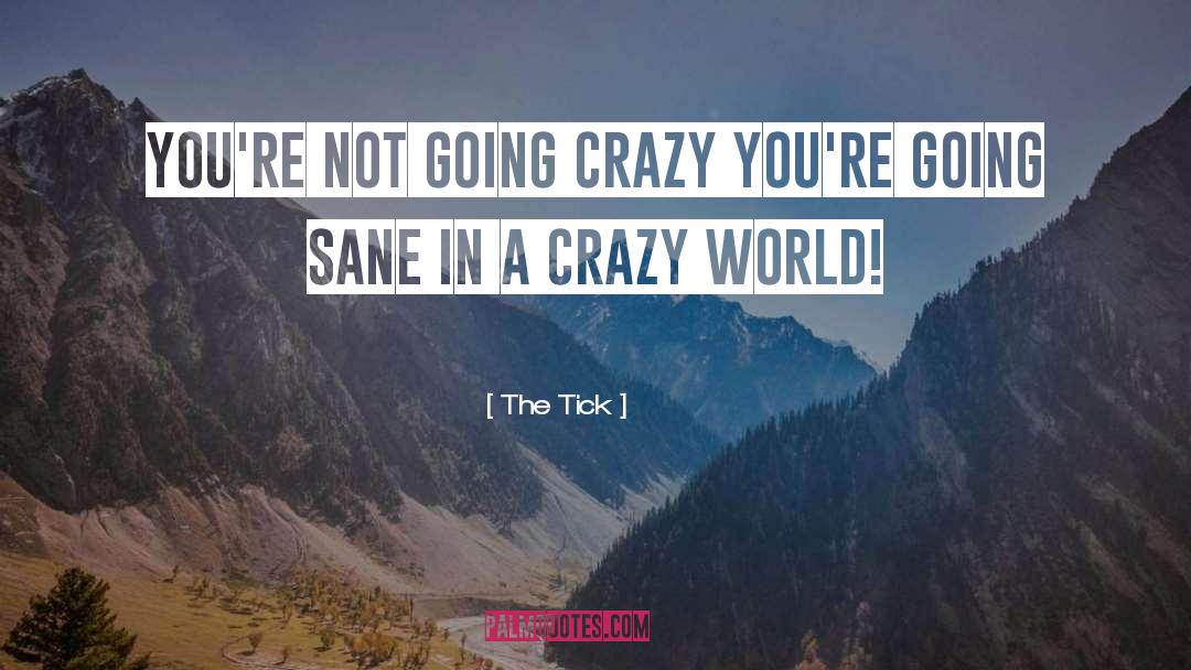 Going Crazy quotes by The Tick