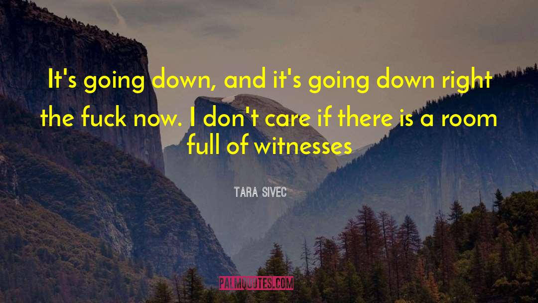 Going Down quotes by Tara Sivec