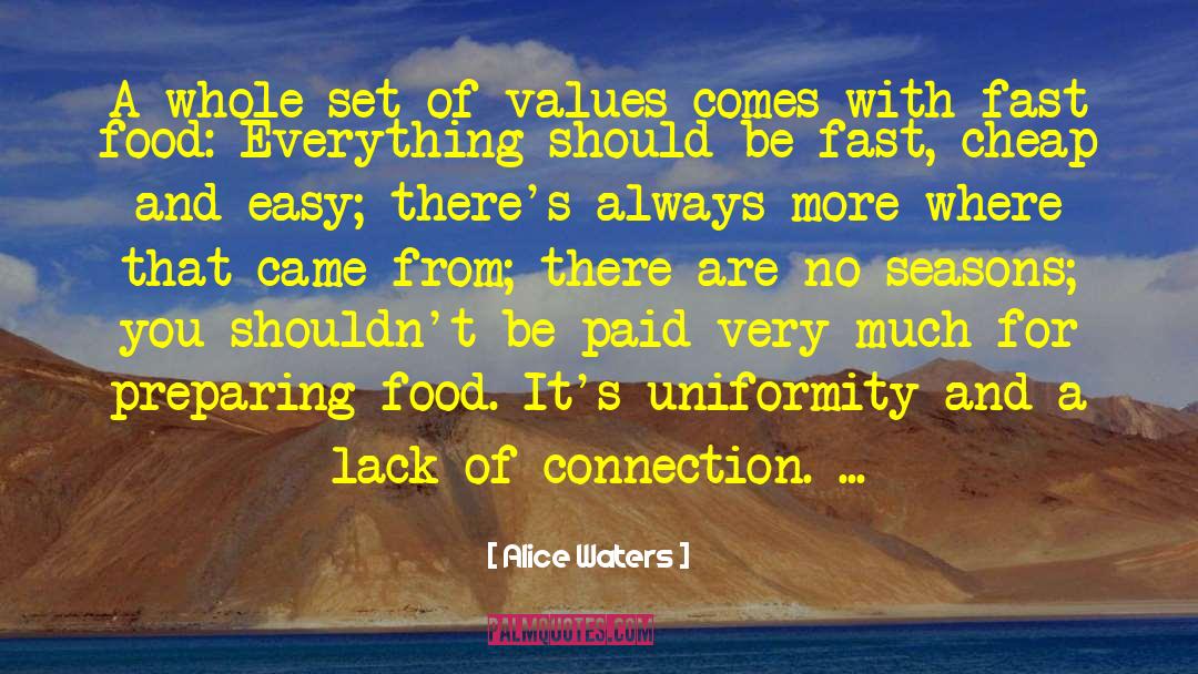 Going Fast quotes by Alice Waters