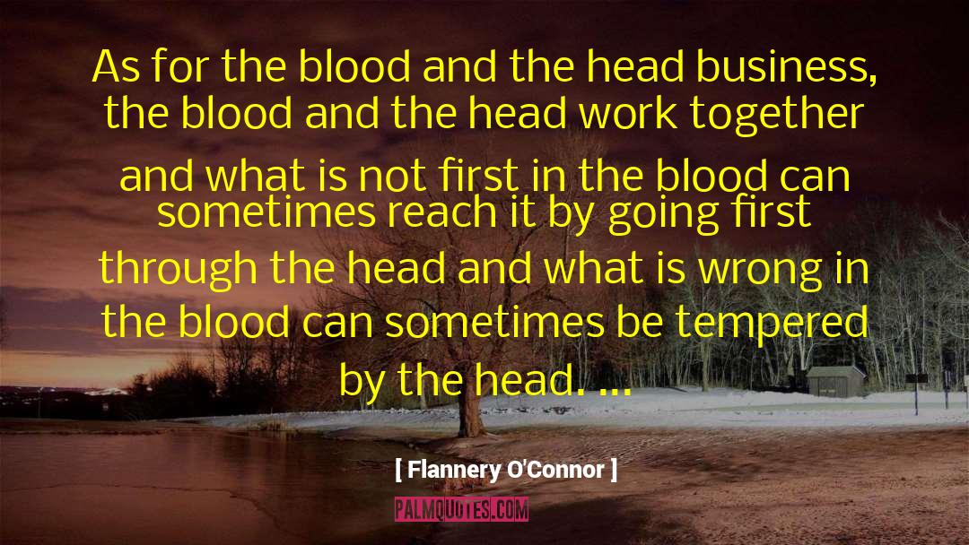 Going First quotes by Flannery O'Connor