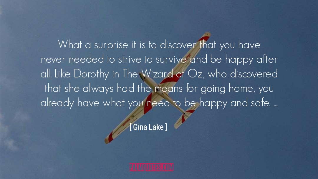 Going Home quotes by Gina Lake