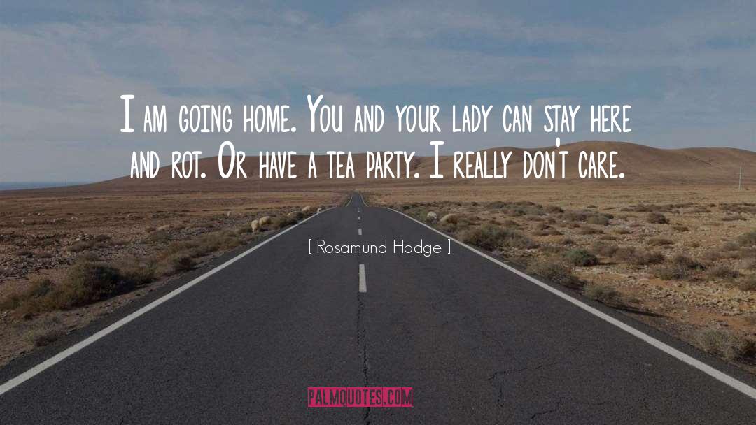 Going Home quotes by Rosamund Hodge