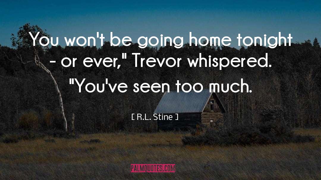 Going Home quotes by R.L. Stine