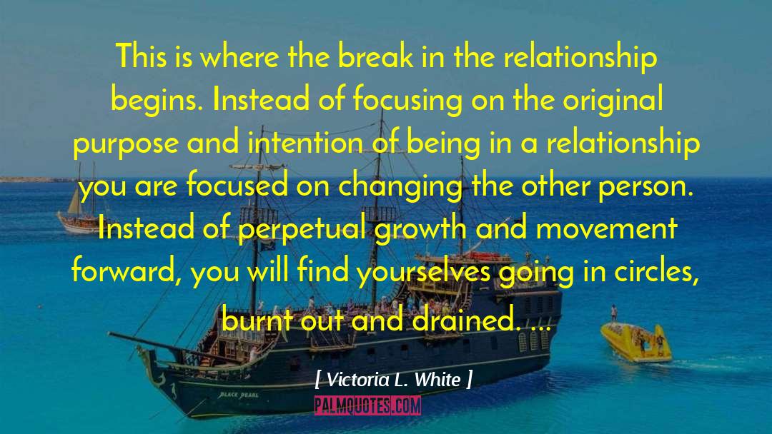 Going In Circles quotes by Victoria L. White