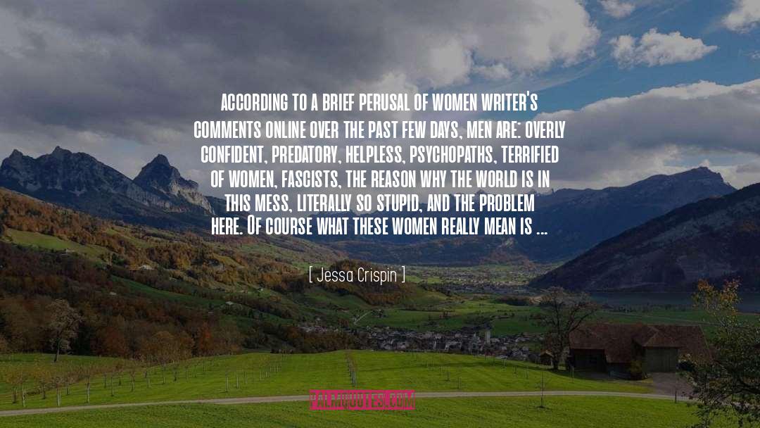 Going Over The Top quotes by Jessa Crispin