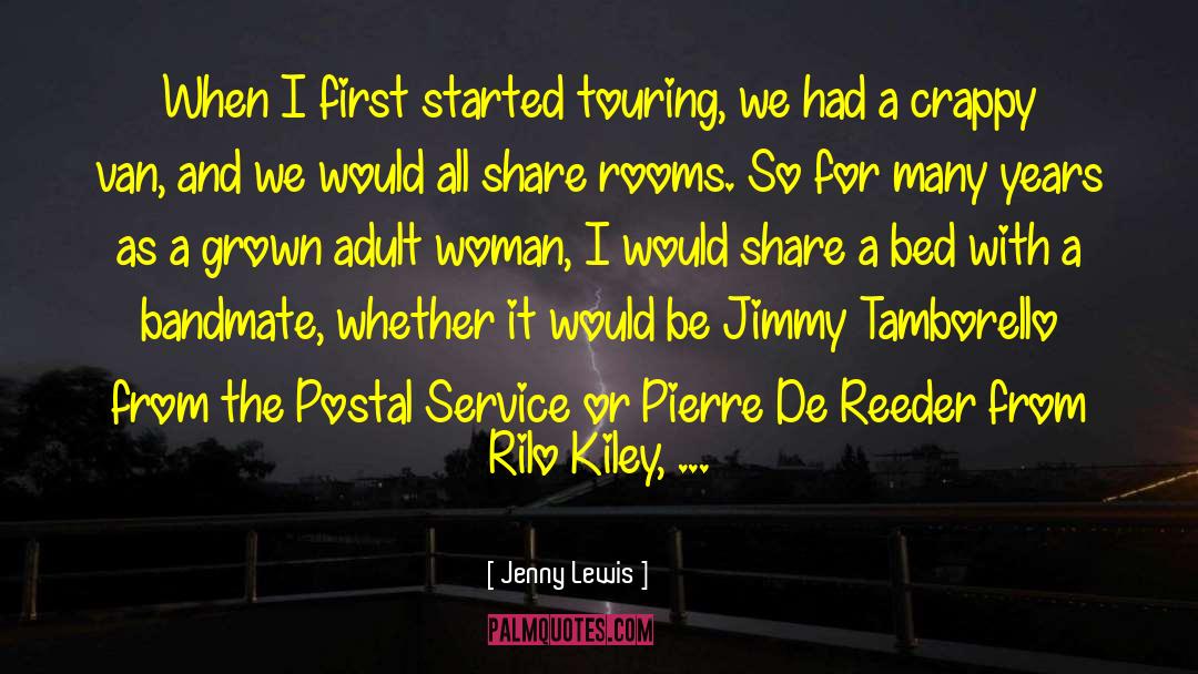 Going Postal quotes by Jenny Lewis