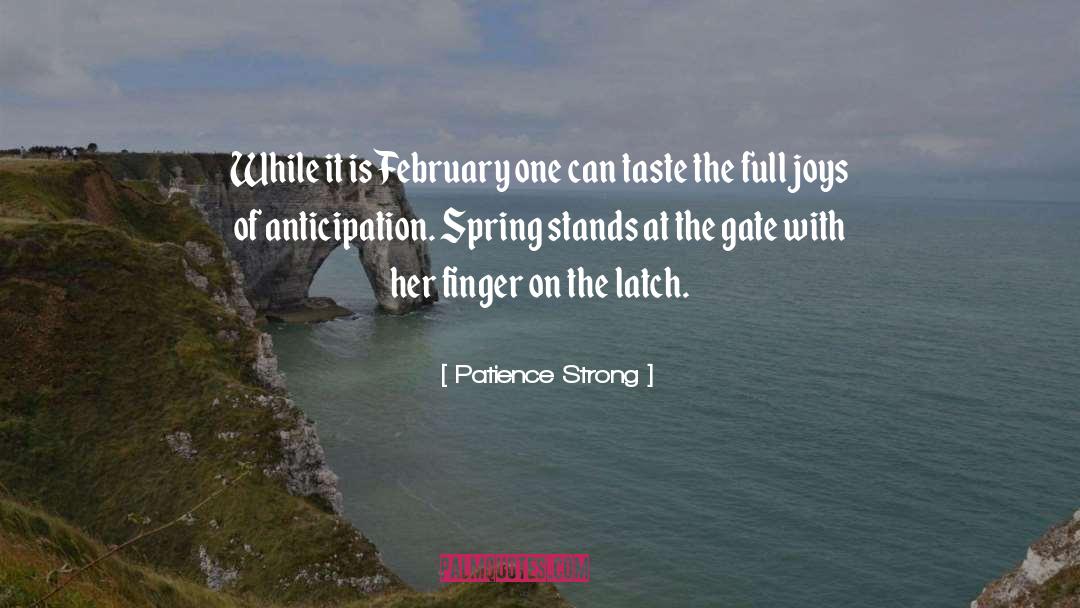 Going Strong quotes by Patience Strong