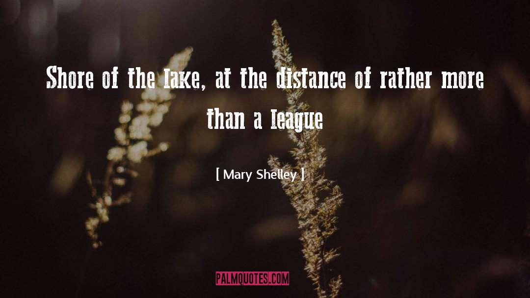 Going The Distance quotes by Mary Shelley