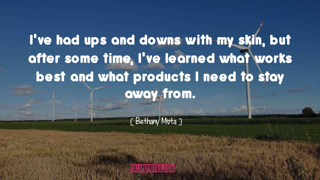 Going Through Ups And Downs quotes by Bethany Mota