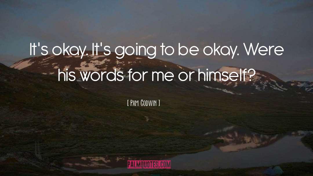 Going To Be Okay quotes by Pam Godwin