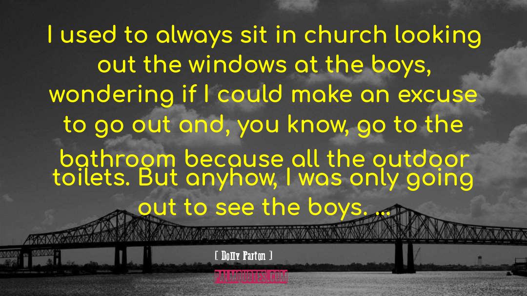 Going To Church Alone quotes by Dolly Parton