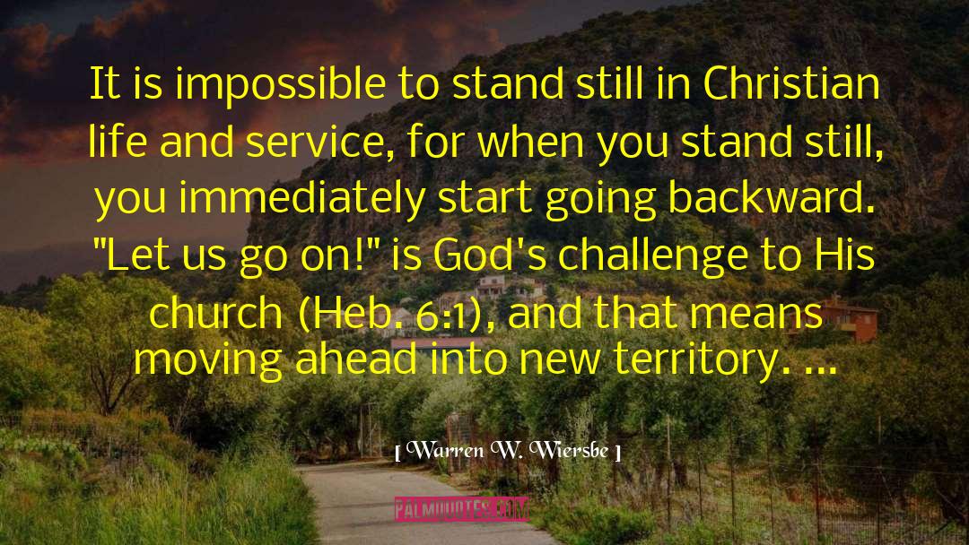 Going To Church Alone quotes by Warren W. Wiersbe
