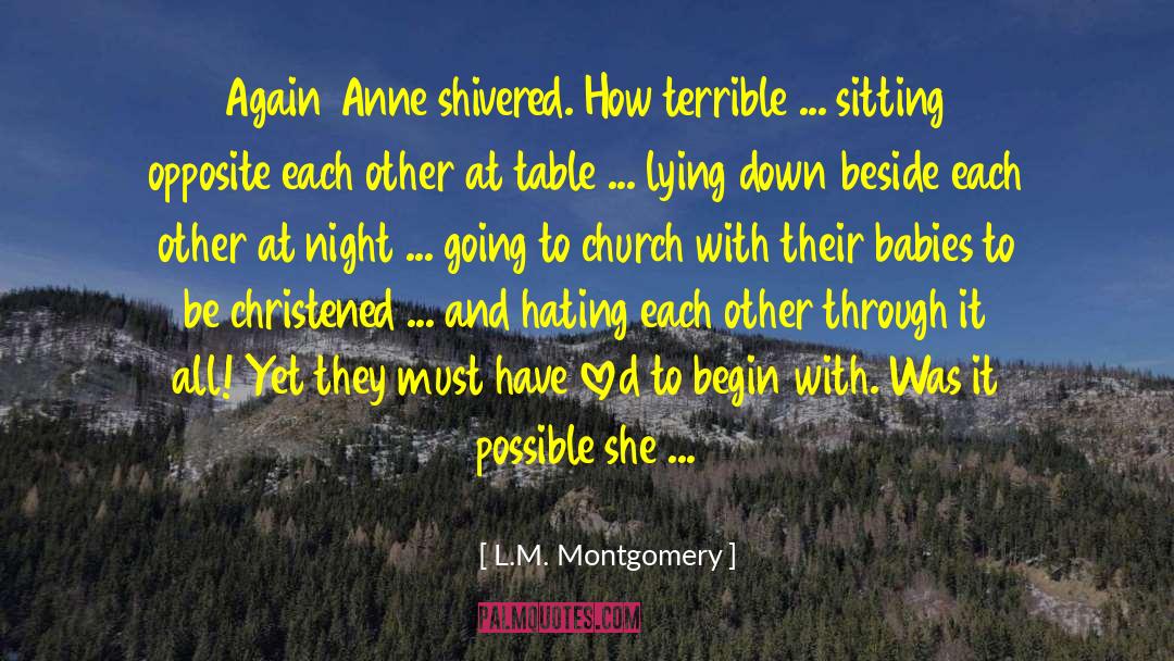 Going To Church quotes by L.M. Montgomery