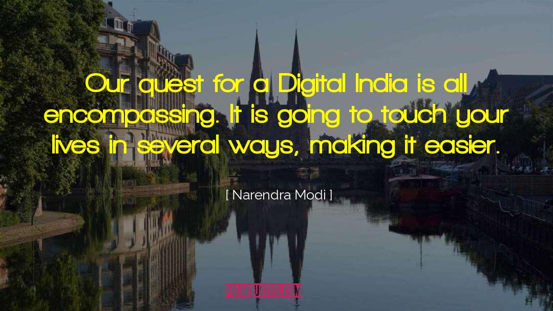 Going To India For Vacation quotes by Narendra Modi