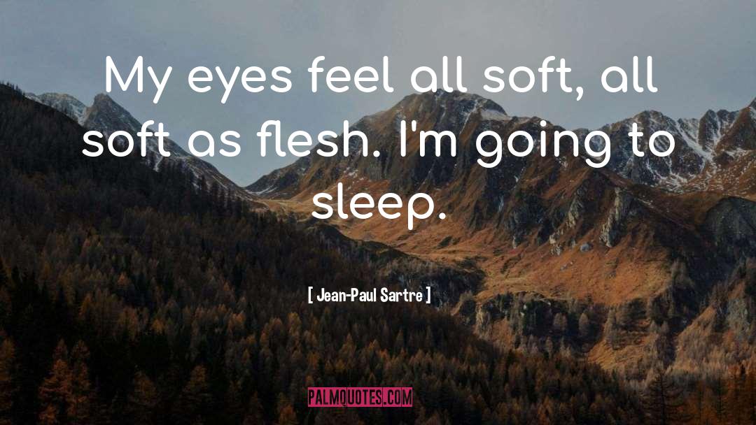 Going To Sleep quotes by Jean-Paul Sartre