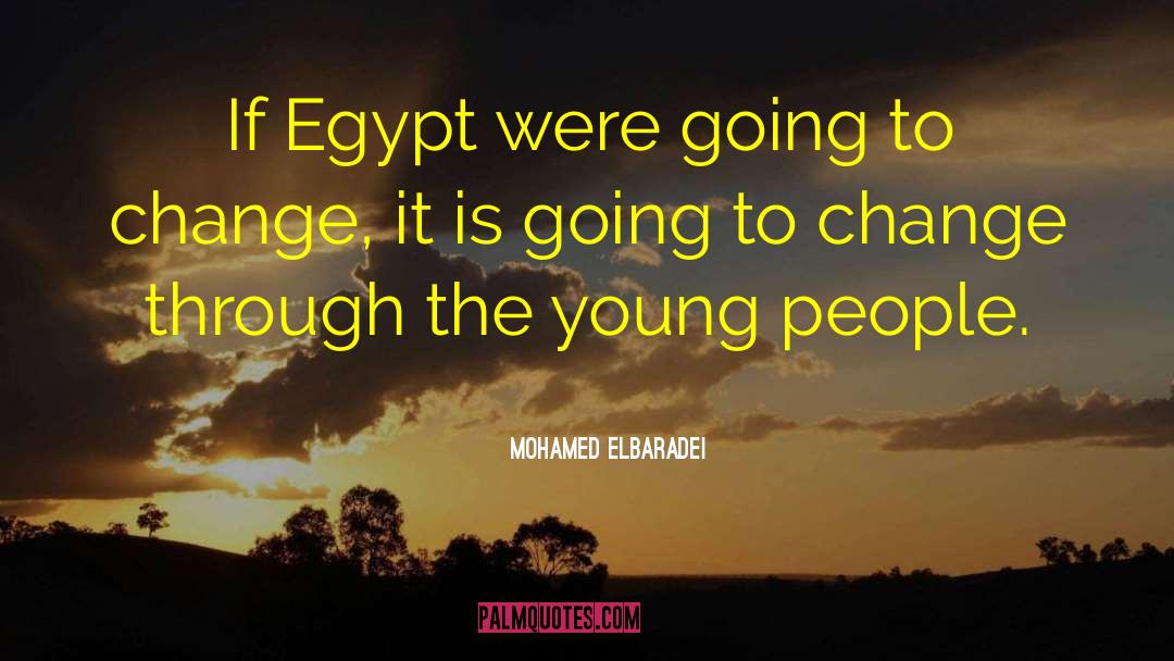 Going To The Beach quotes by Mohamed ElBaradei