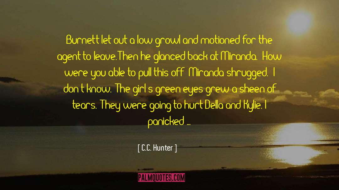 Going To The Beach quotes by C.C. Hunter