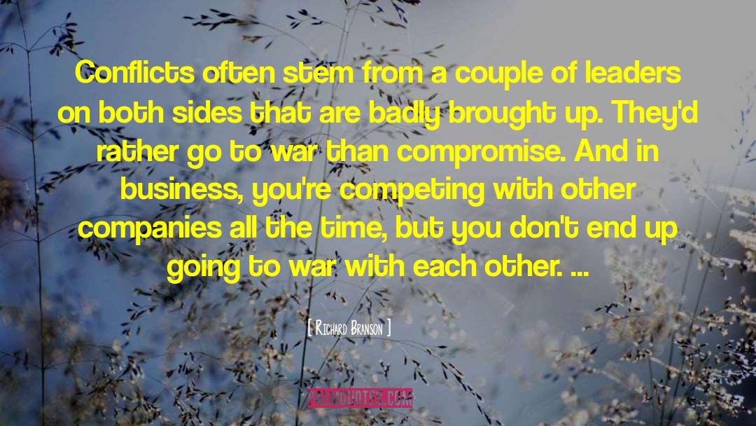 Going To War quotes by Richard Branson