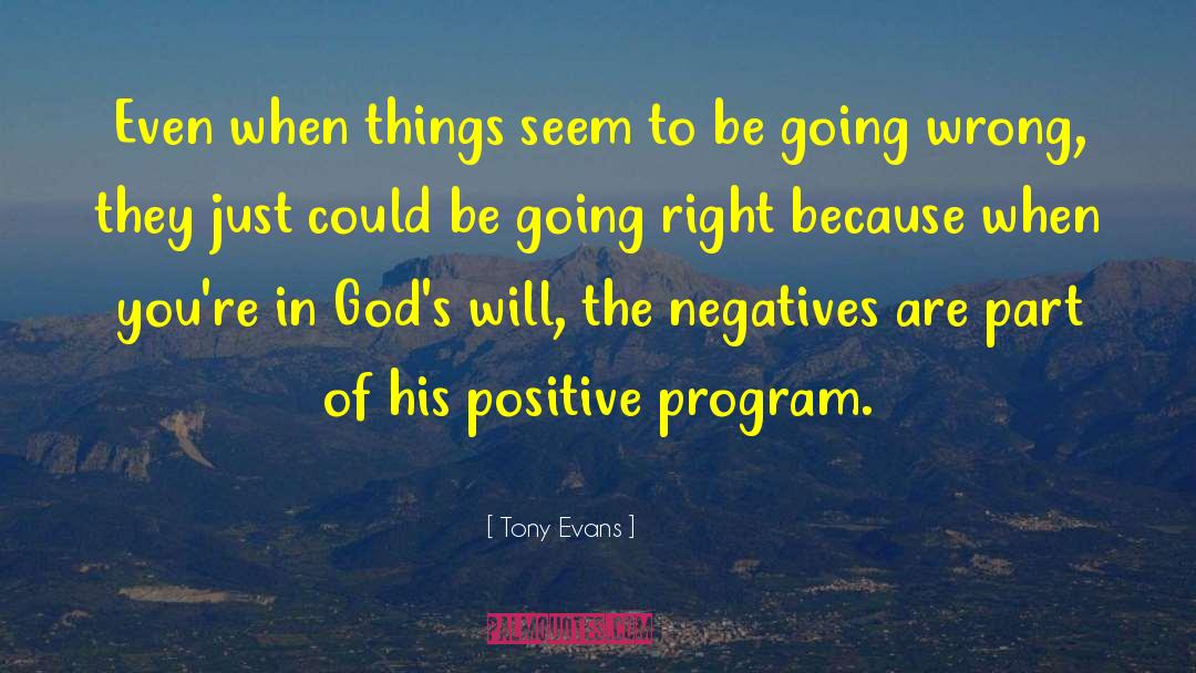 Going Wrong quotes by Tony Evans