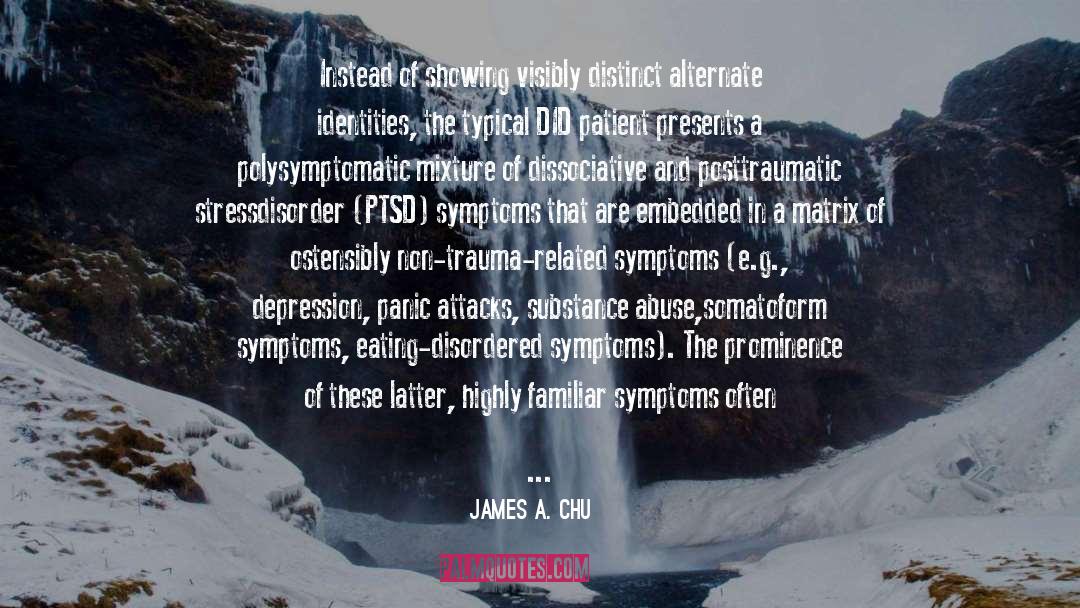 Goitre Symptoms quotes by James A. Chu