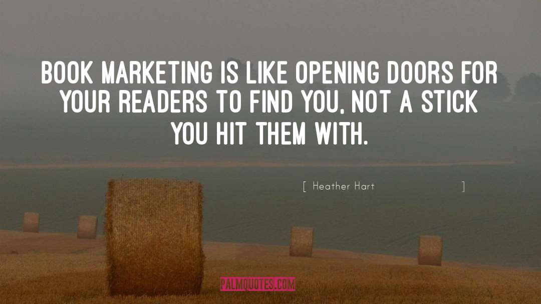 Golbon Marketing quotes by Heather Hart