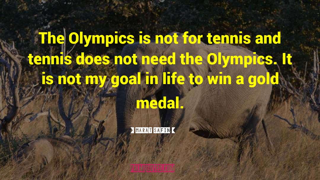 Gold Medals quotes by Marat Safin