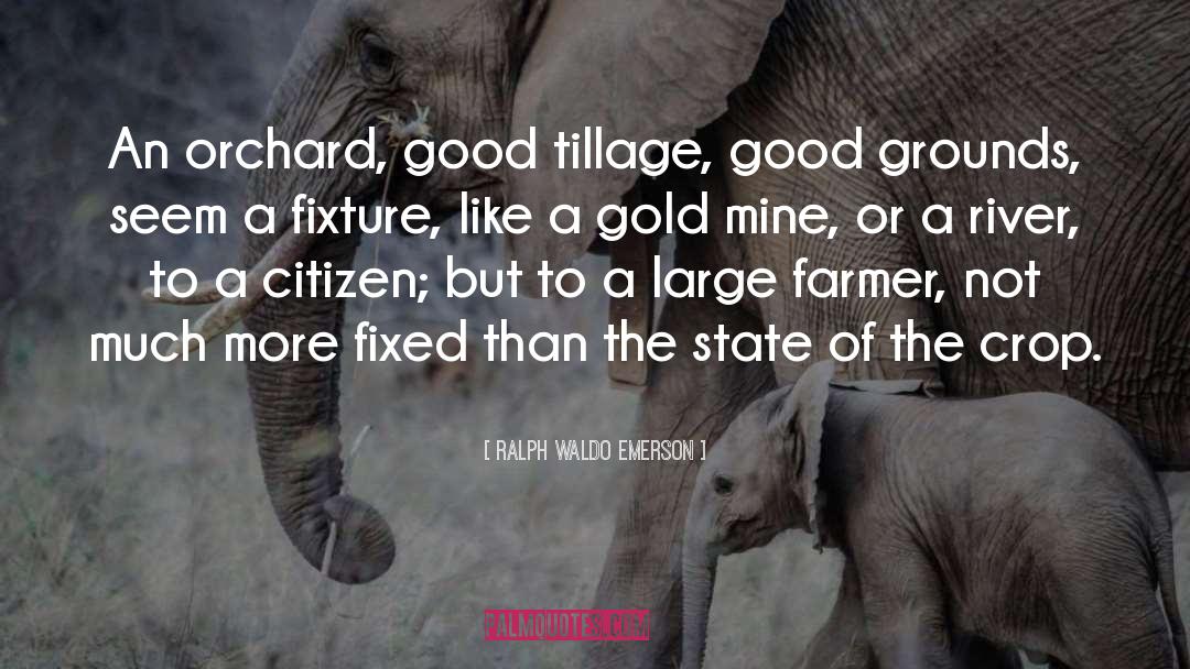 Gold Mine quotes by Ralph Waldo Emerson