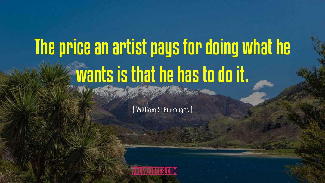 Gold Price quotes by William S. Burroughs