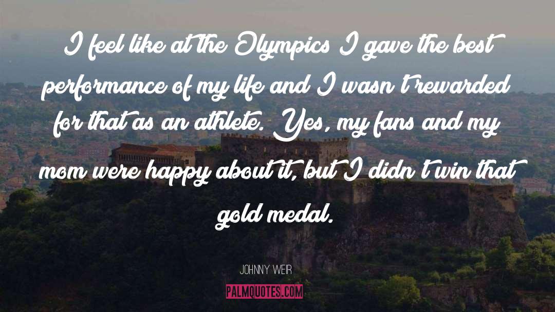 Gold quotes by Johnny Weir