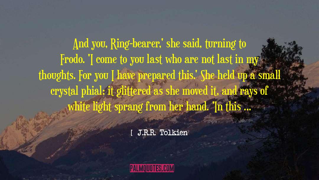 Gold Ring Gift quotes by J.R.R. Tolkien