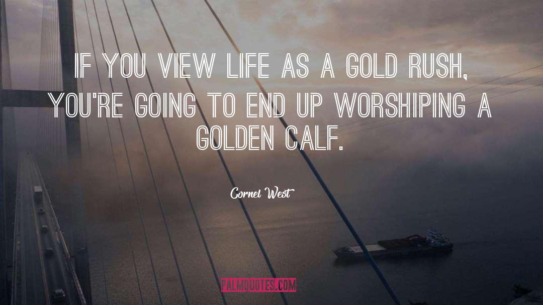 Gold Rush Famous quotes by Cornel West