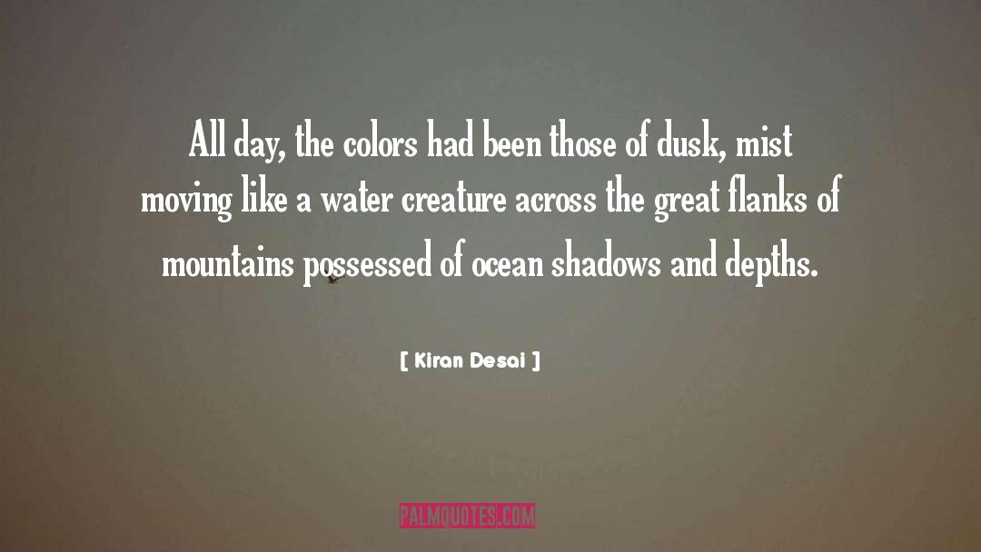 Gold Shadow quotes by Kiran Desai