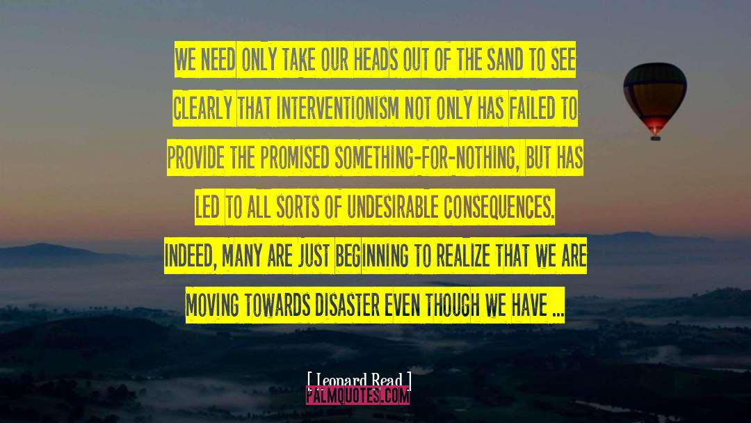 Gold Standard quotes by Leonard Read