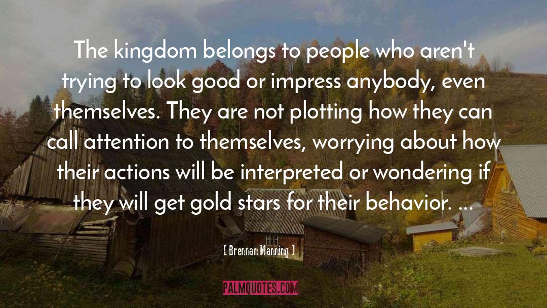 Gold Stars quotes by Brennan Manning