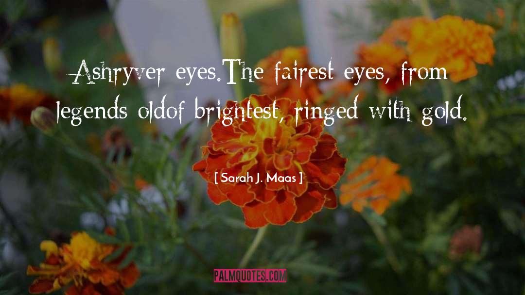 Gold Wrapped quotes by Sarah J. Maas