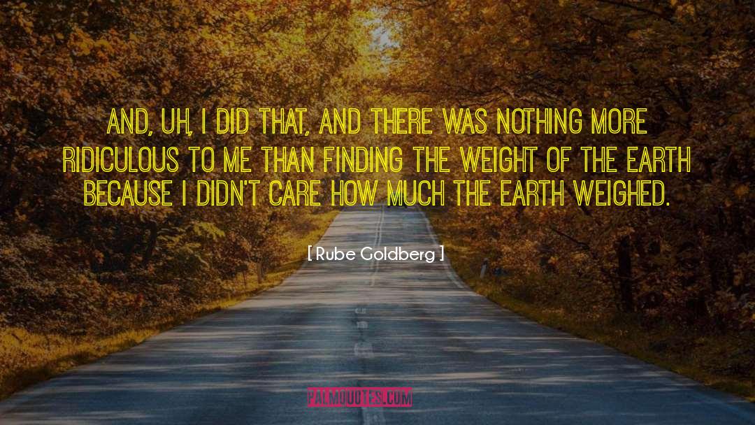 Goldberg Moms quotes by Rube Goldberg