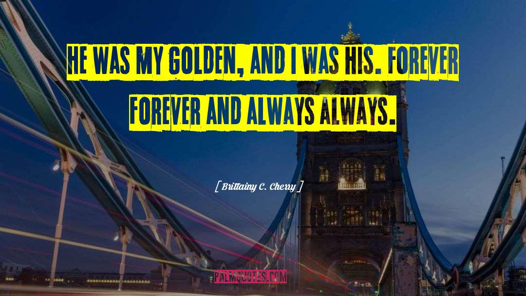 Golden Cage quotes by Brittainy C. Cherry