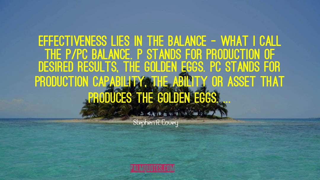 Golden Eggs quotes by Stephen R. Covey