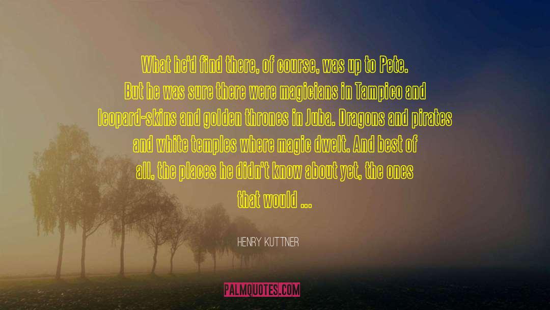 Golden Fleece quotes by Henry Kuttner
