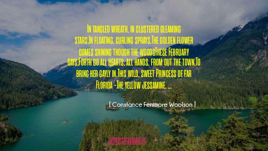 Golden Flower quotes by Constance Fenimore Woolson