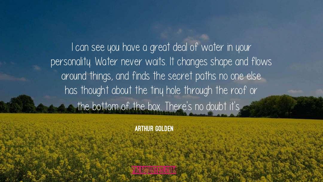 Golden Glow quotes by Arthur Golden