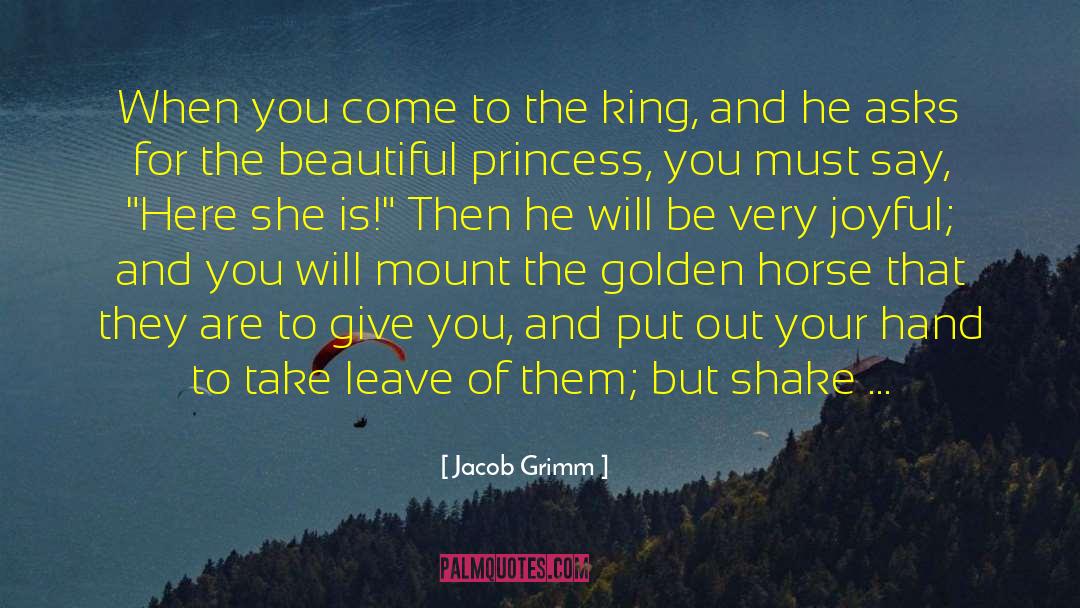 Golden Glow quotes by Jacob Grimm