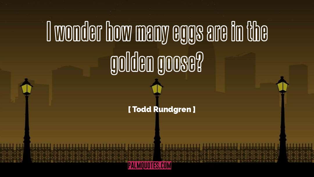 Golden Goose quotes by Todd Rundgren