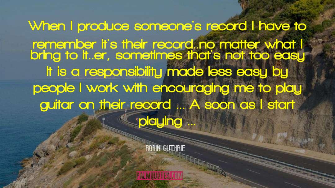 Golden Records quotes by Robin Guthrie