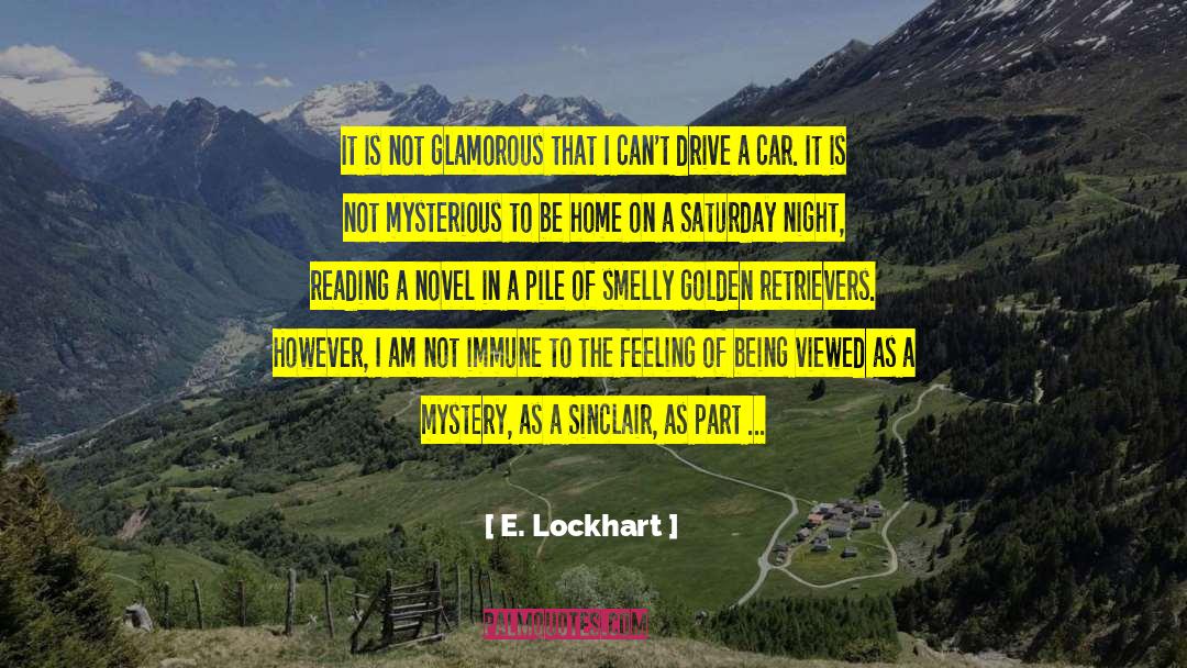 Golden Retrievers quotes by E. Lockhart