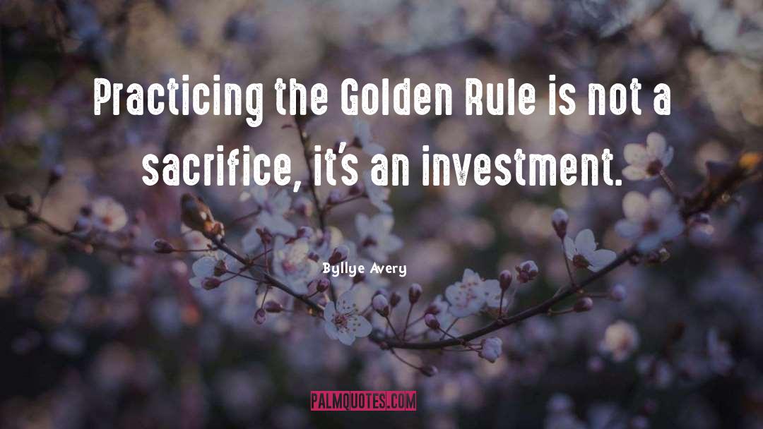 Golden Rule quotes by Byllye Avery