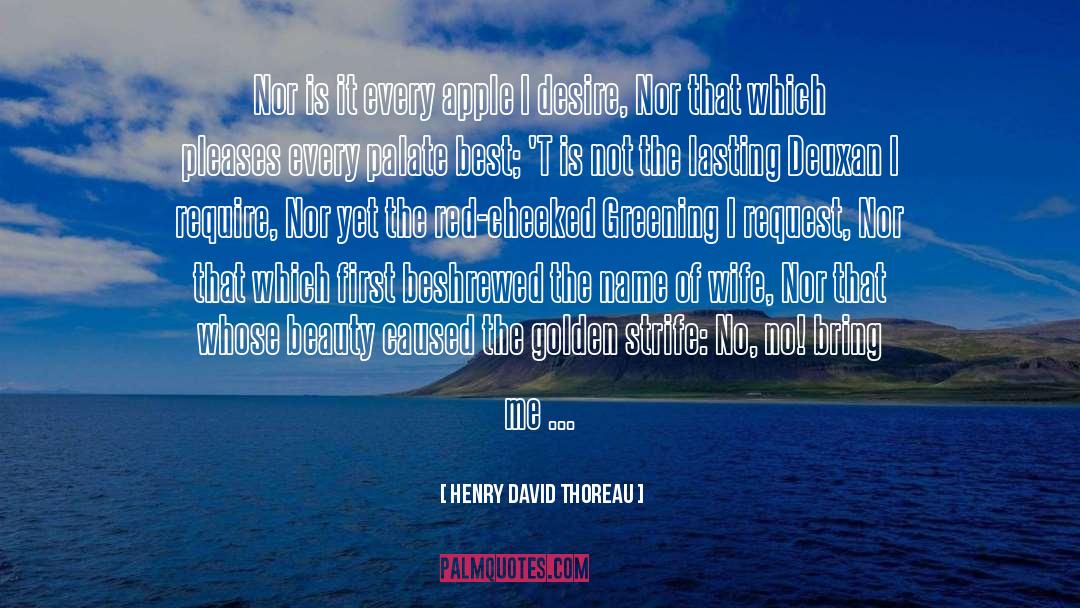 Golden Section quotes by Henry David Thoreau