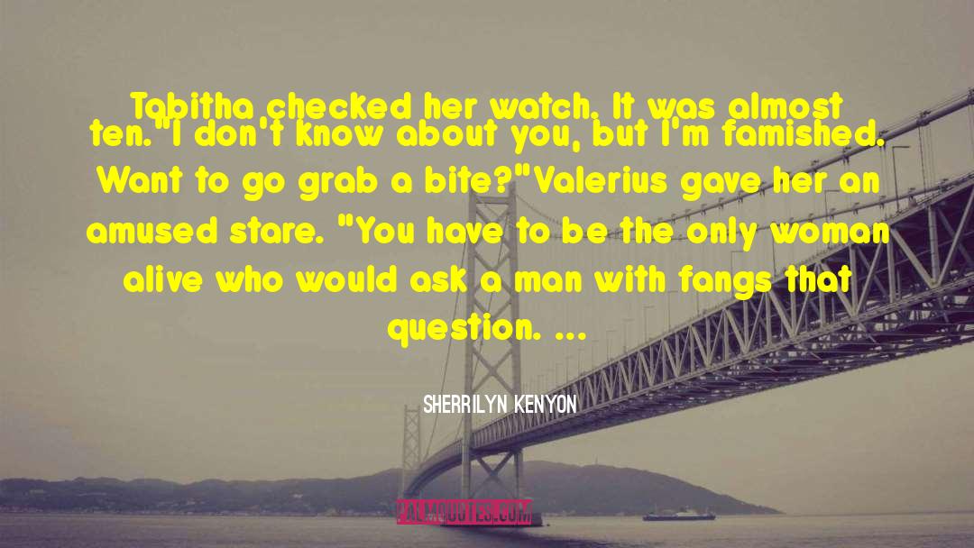 Golden Watch quotes by Sherrilyn Kenyon